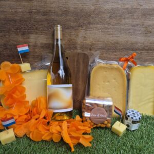 Rood-wit-blauw plank (met vin Orange)