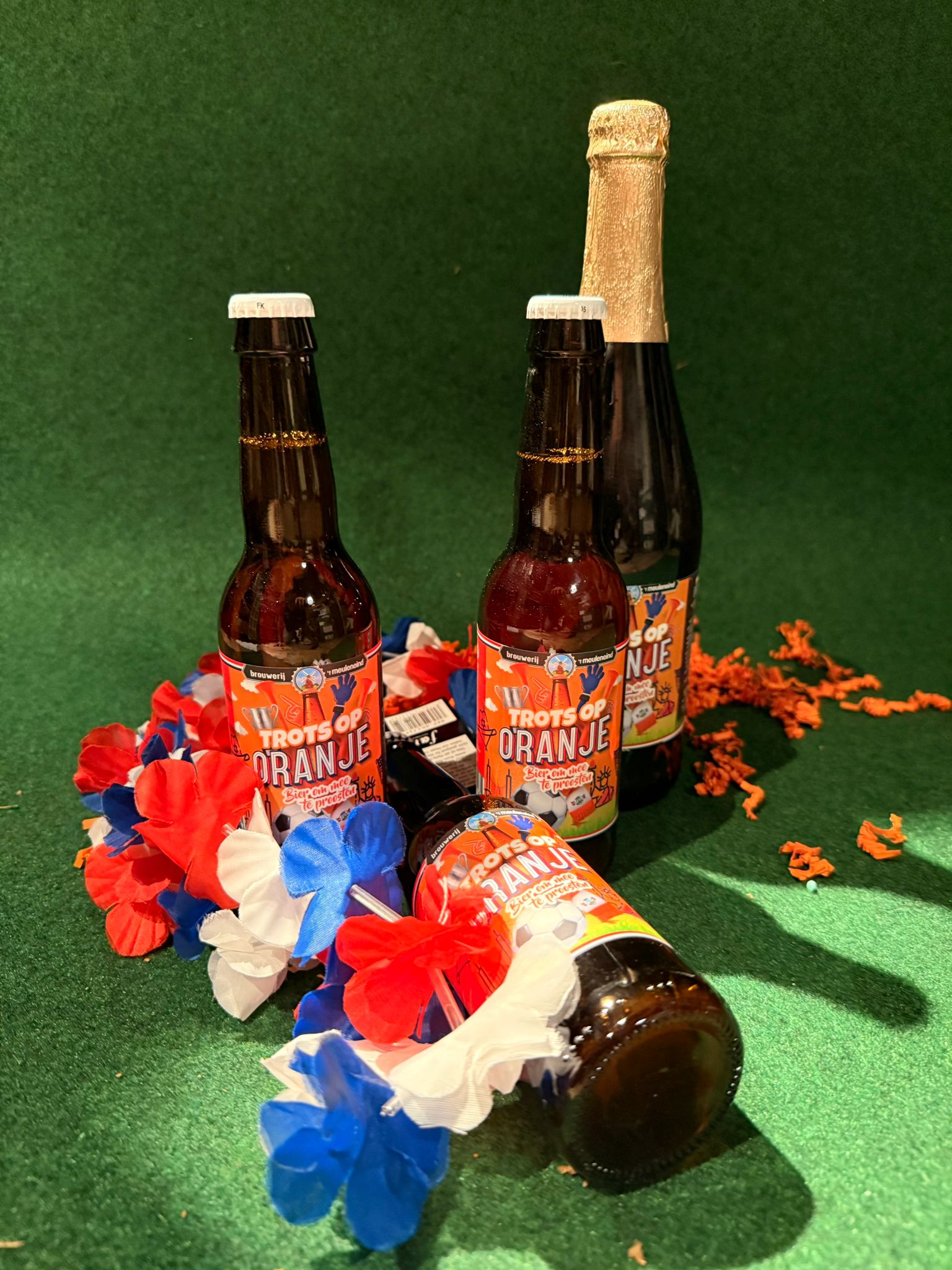 Oranje plank (met Trots op Oranje bier) - Afbeelding 2